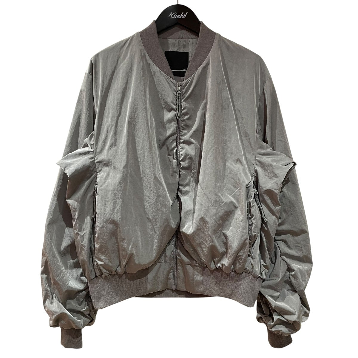 LAD MUSICIAN 26SSVINTAGE NYLON CHAMBRAY MA-1MA-1ジャケット2126-363 古着・中古-1枚目のアイテム画像