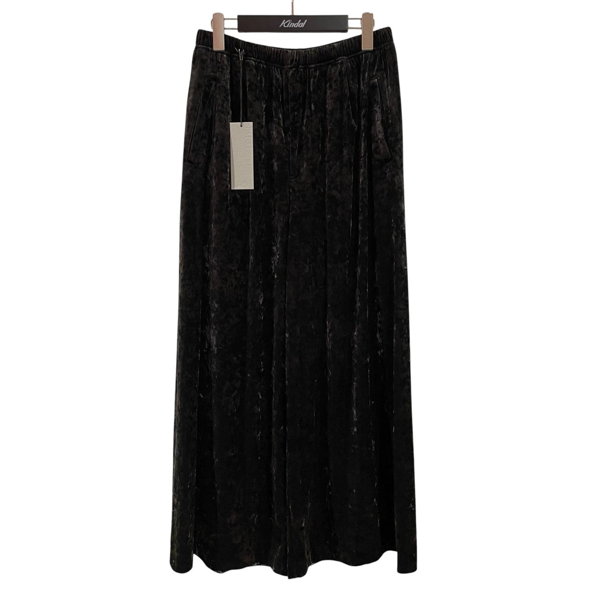 LAD MUSICIAN 26SSCRUSHED VELOUR HAKAMA PANTSベロアパンツ2126-655 古着・中古-1枚目のアイテム画像