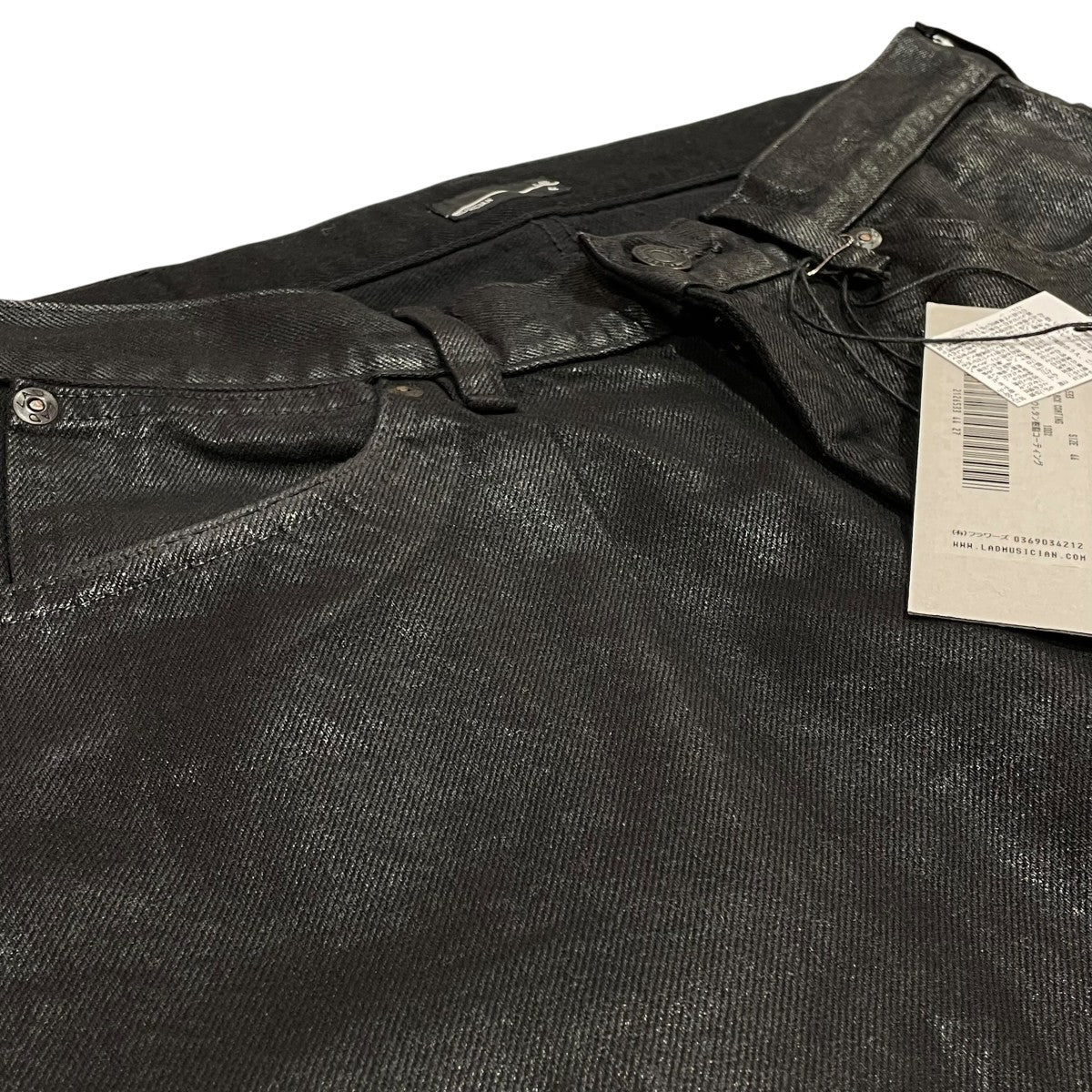 LAD MUSICIAN 26SS11．5oz COATING DENIM STRAIGHT PANTSデニムパンツ2126-533 古着・中古-3枚目のアイテム画像
