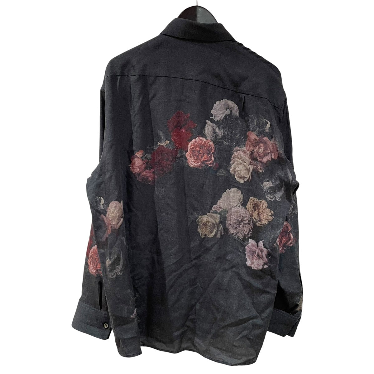 LAD MUSICIAN 25AWTENCEL BROAD BASKET OF ROSES BIG SHIRT長袖シャツ2225-143 古着・中古-2枚目のアイテム画像
