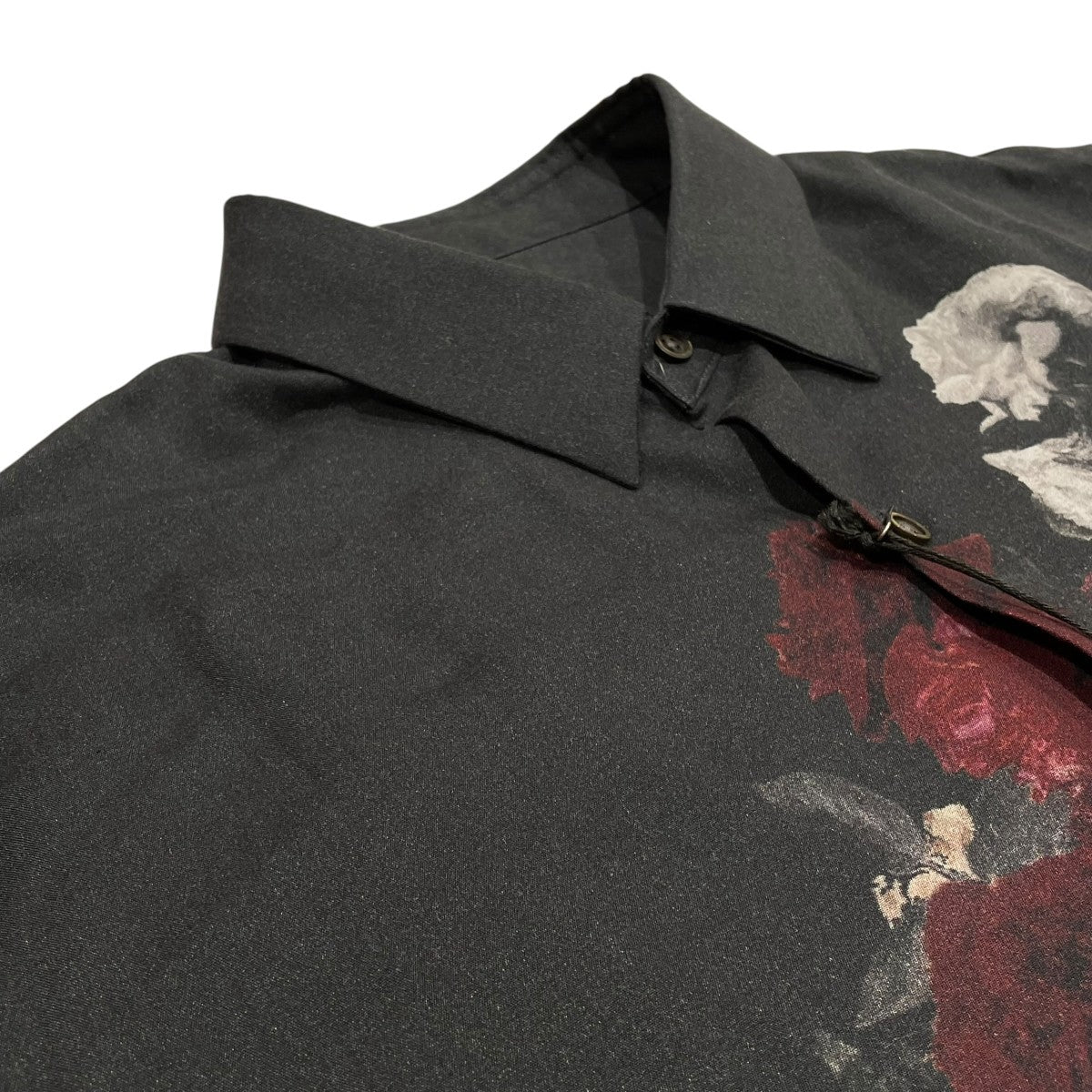 LAD MUSICIAN 25AWTENCEL BROAD BASKET OF ROSES BIG SHIRT長袖シャツ2225-143 古着・中古-3枚目のアイテム画像