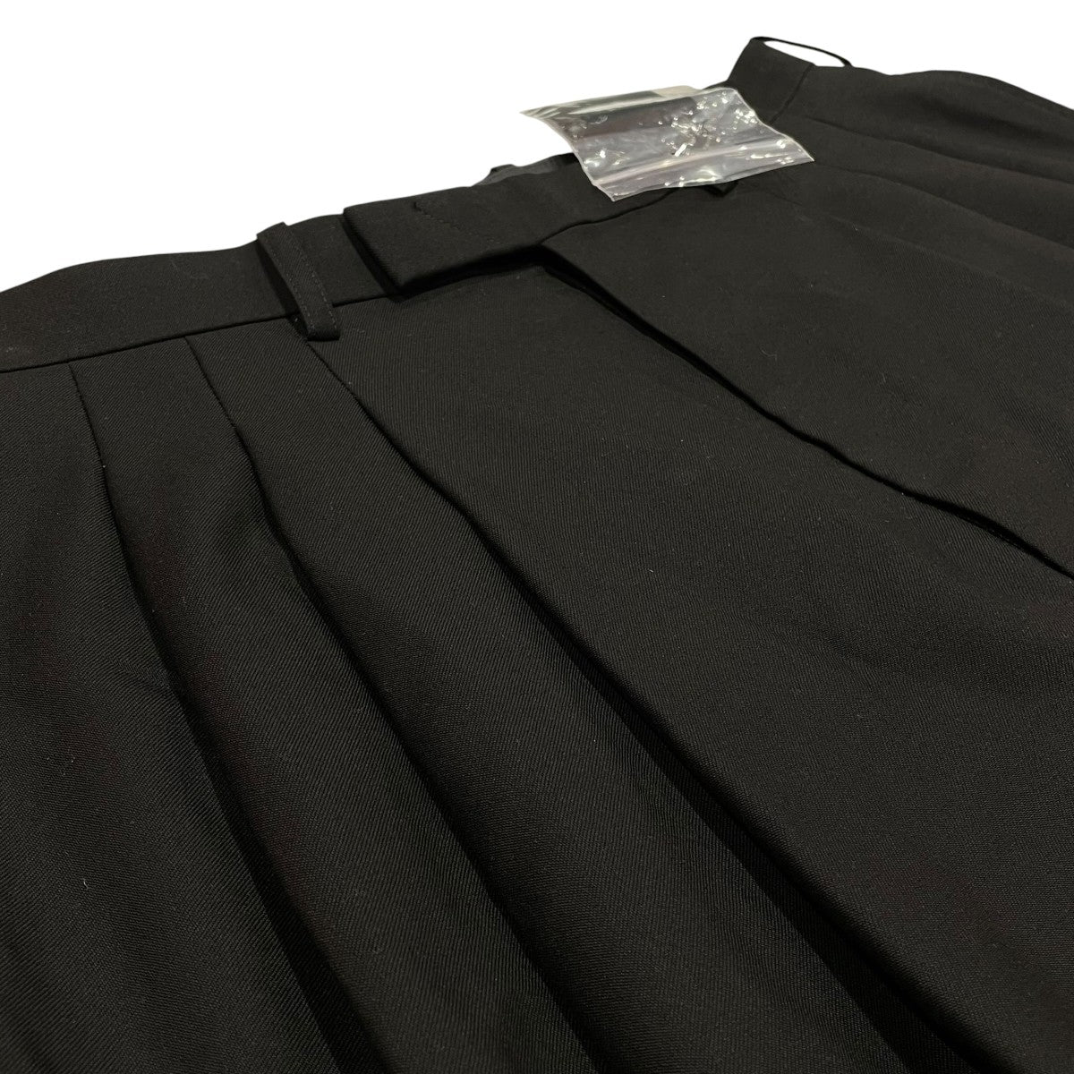 LAD MUSICIAN 25AWWOOL GABARDINE 3TUCK WIDE PANTSスラックス2126-552 古着・中古-3枚目のアイテム画像