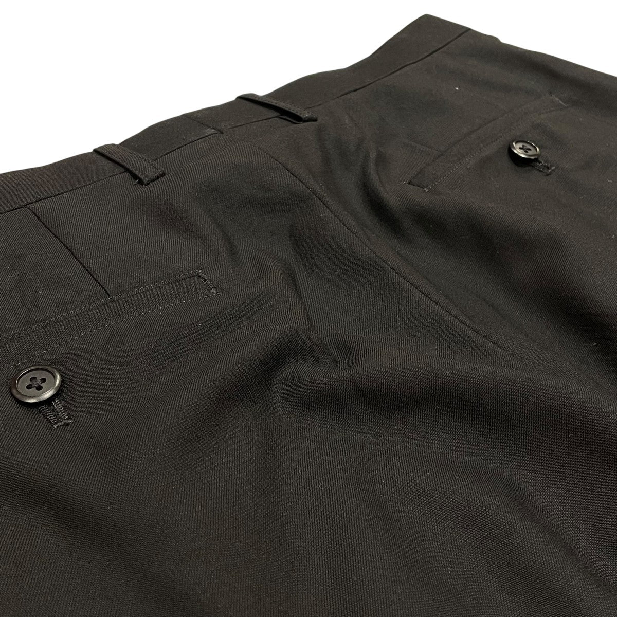 LAD MUSICIAN 25AWWOOL GABARDINE 3TUCK WIDE PANTSスラックス2126-552 古着・中古-5枚目のアイテム画像