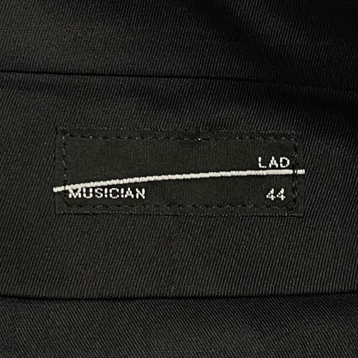 LAD MUSICIAN 25AWWOOL GABARDINE 3TUCK WIDE PANTSスラックス2126-552 古着・中古-6枚目のアイテム画像