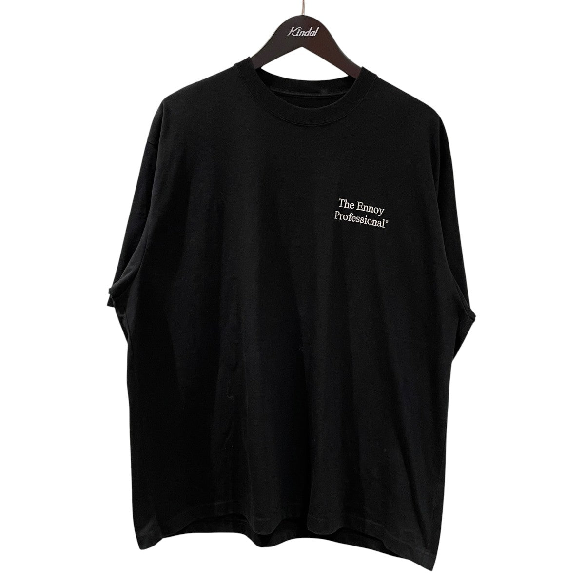 THE ENNOY PROFESSIONAL 22S Pocket Tee Black半袖TシャツSS22BRENCT04NTL 古着・中古-1枚目のアイテム画像