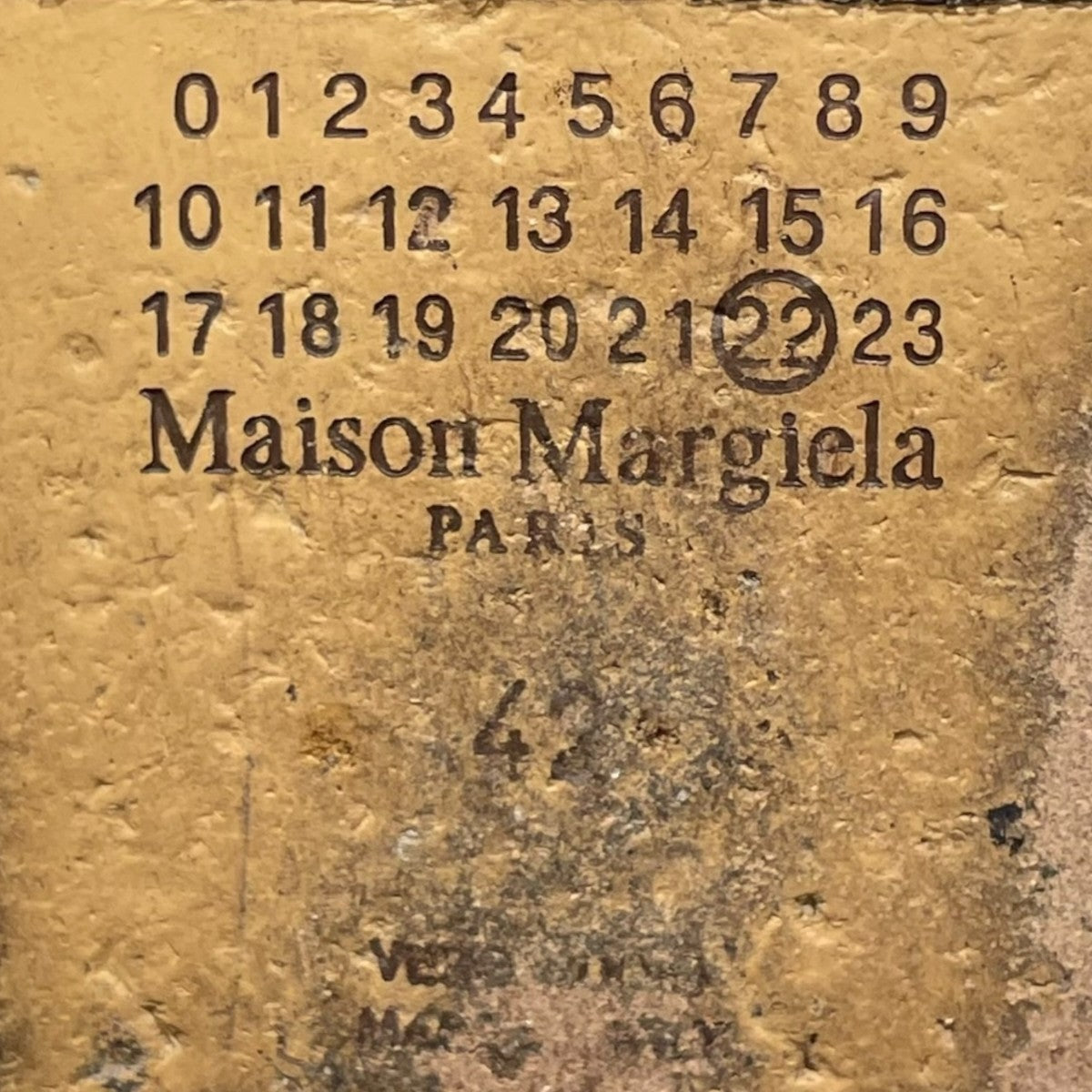Maison Margiela TABI BABOUCHE足袋シューズS57WR0051 古着・中古-8枚目のアイテム画像