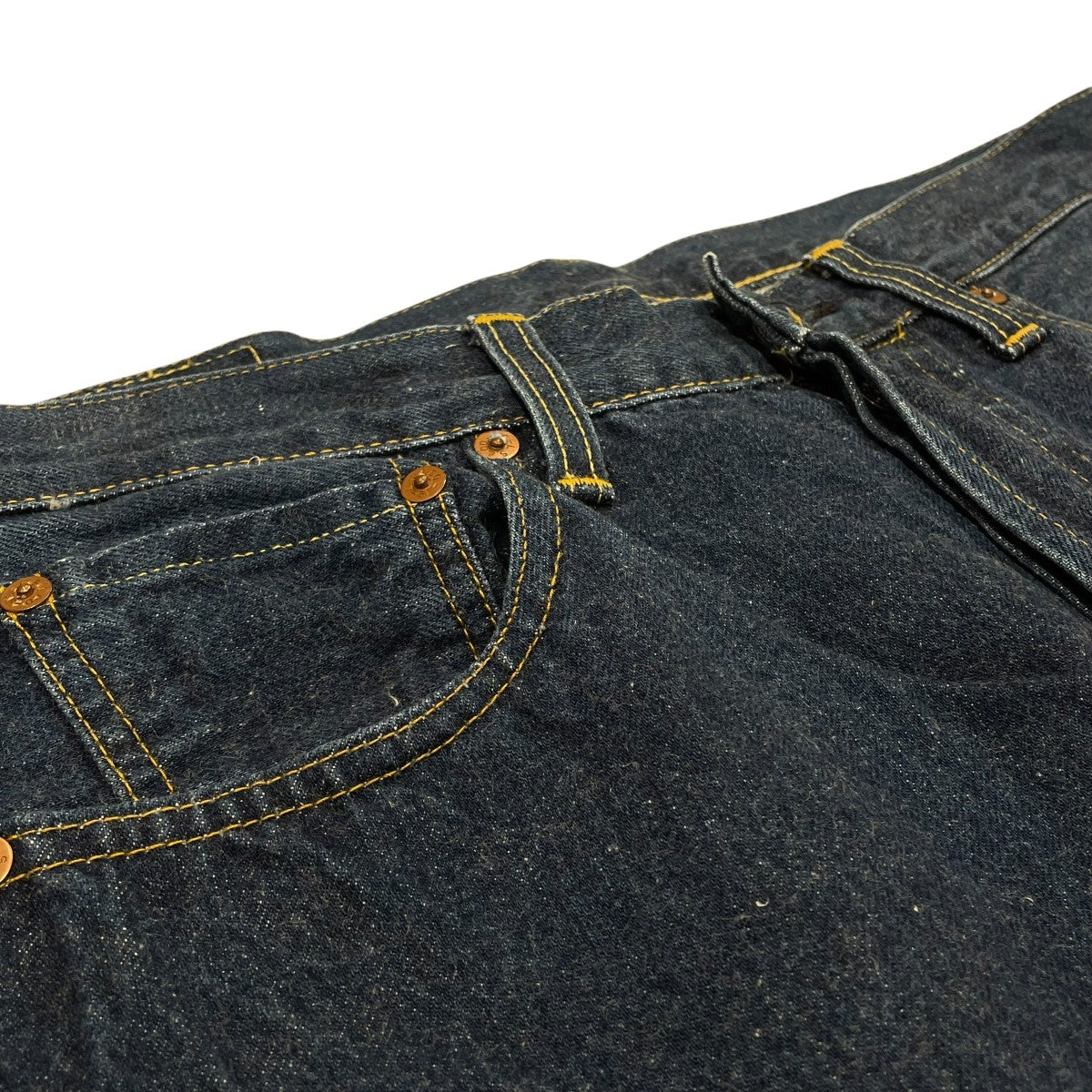 LEVI’S ボタン裏555 赤ミミ バレンシア製デニムパンツ501 古着・中古-3枚目のアイテム画像