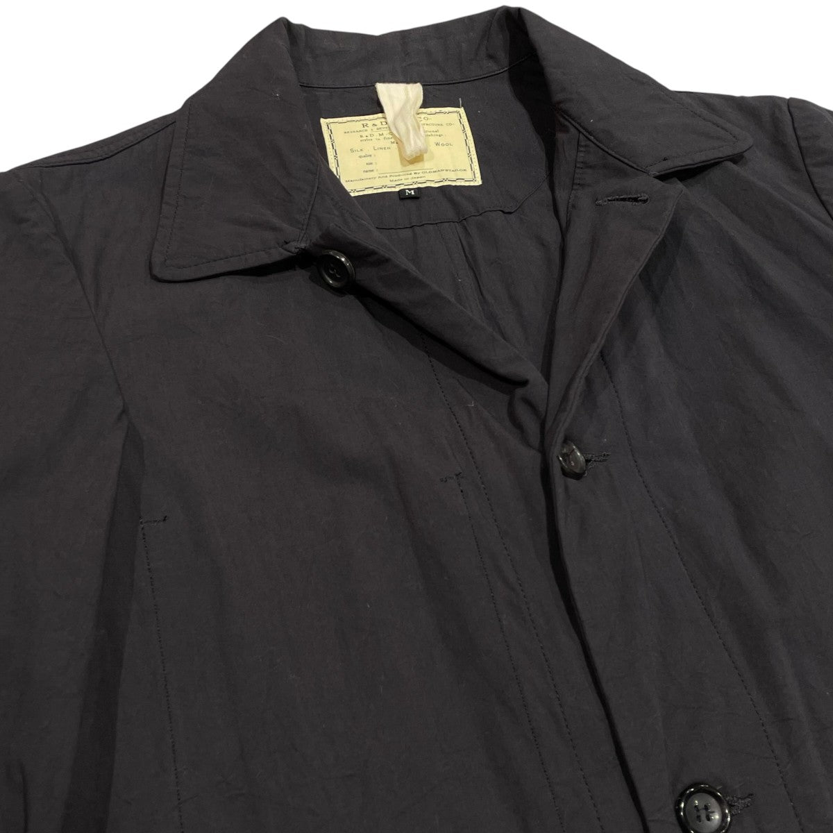 R＆D．M．Co-OLDMAN’S TAILOR コート 古着・中古-3枚目のアイテム画像