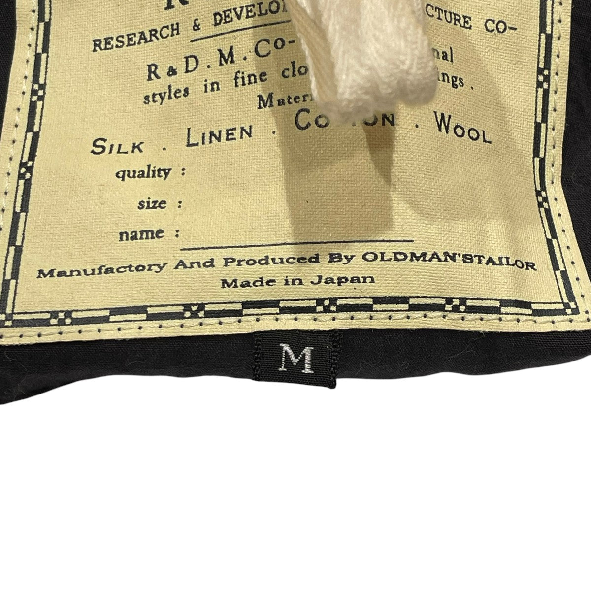 R＆D．M．Co-OLDMAN’S TAILOR コート 古着・中古-7枚目のアイテム画像