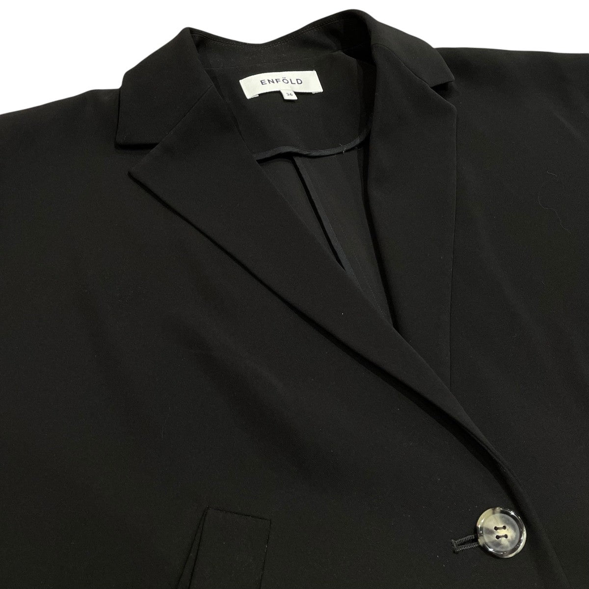 ENFOLD WIDE BOX TAILORED-JACKETテーラードジャケット300js230 0071 古着・中古-3枚目のアイテム画像