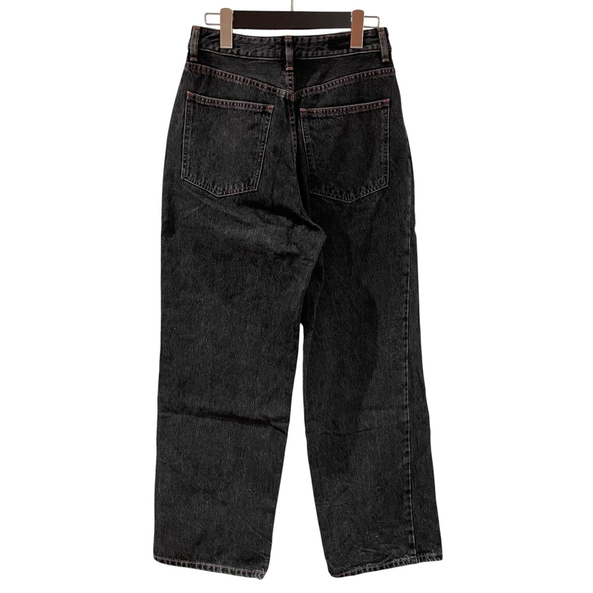 the shishikui Daco BLACK PINK STITCHデニムパンツ1577 1582 古着・中古-2枚目のアイテム画像