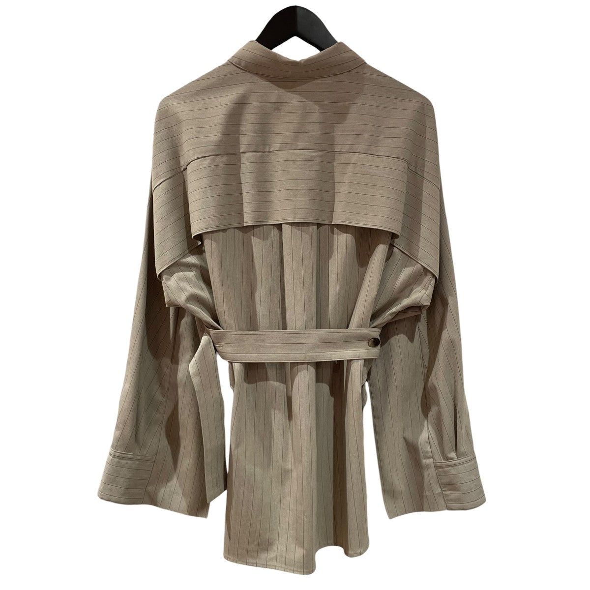 UNITED TOKYO Belted Cape Detail Shirt長袖シャツ145500007 古着・中古-2枚目のアイテム画像