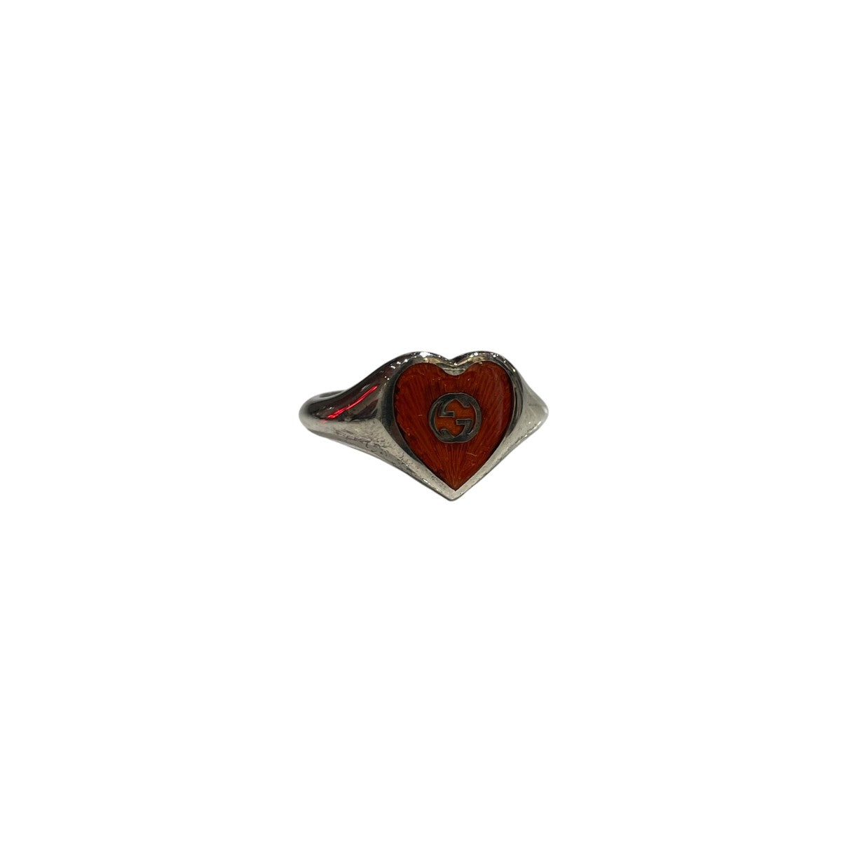 GUCCI インターロッキンハートリング 古着・中古-1枚目のアイテム画像