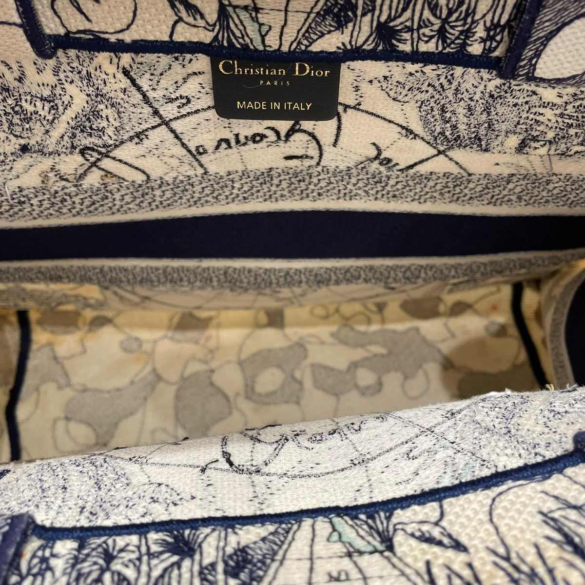 Christian Dior トートバッグ50-MA-1126 古着・中古-6枚目のアイテム画像