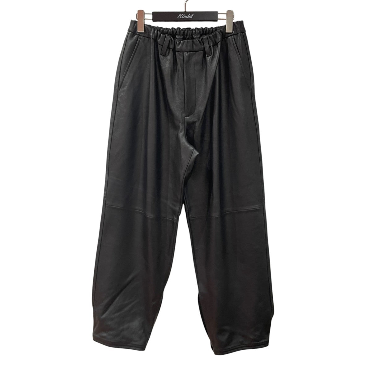 25AWSHEEP LEATHER EASY TROUSERSレザーパンツst.1221