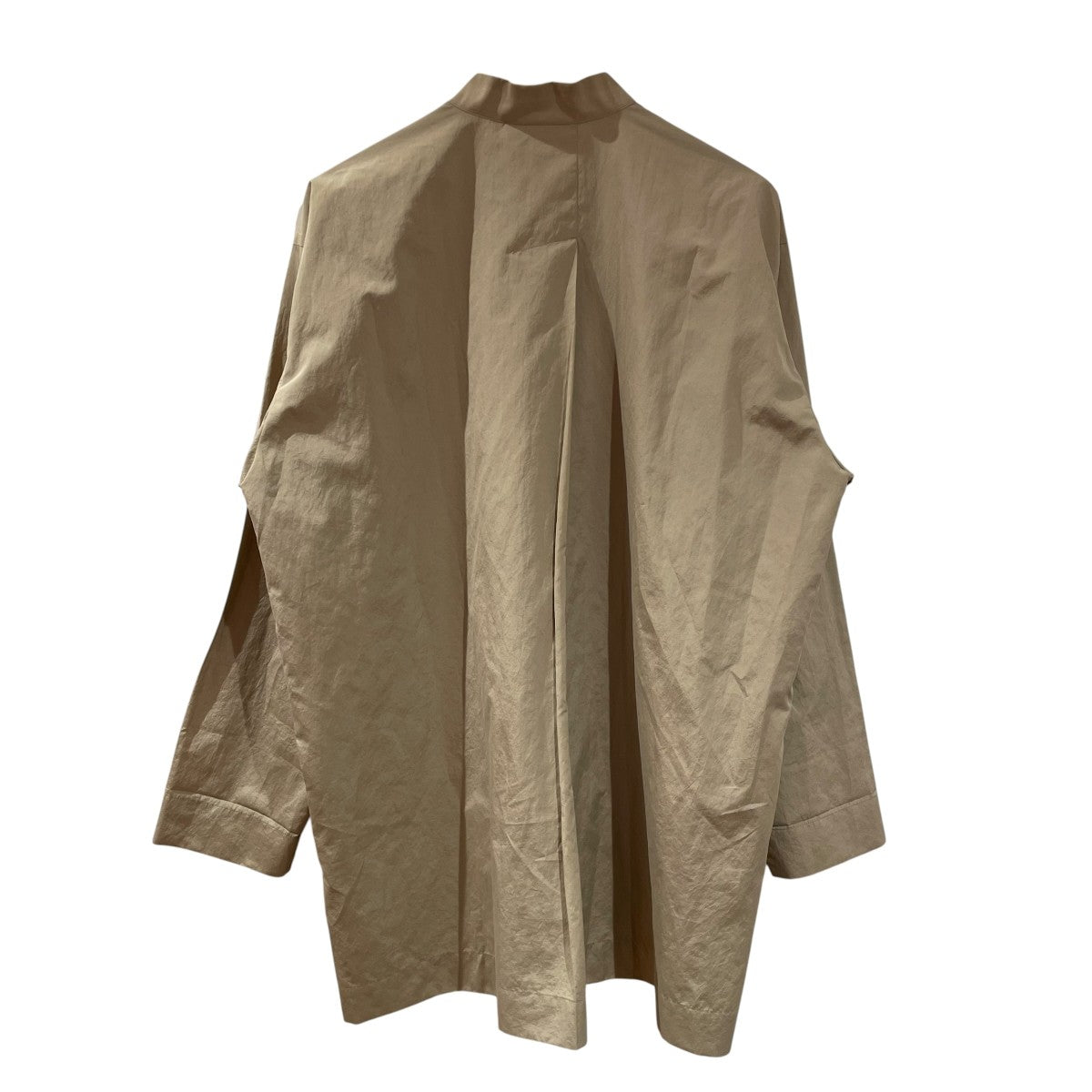 HOMME PLISSE ISSEY MIYAKE 21SSPACKABLE SHIRTバンドカラーシャツHP13FJ326 古着・中古-2枚目のアイテム画像