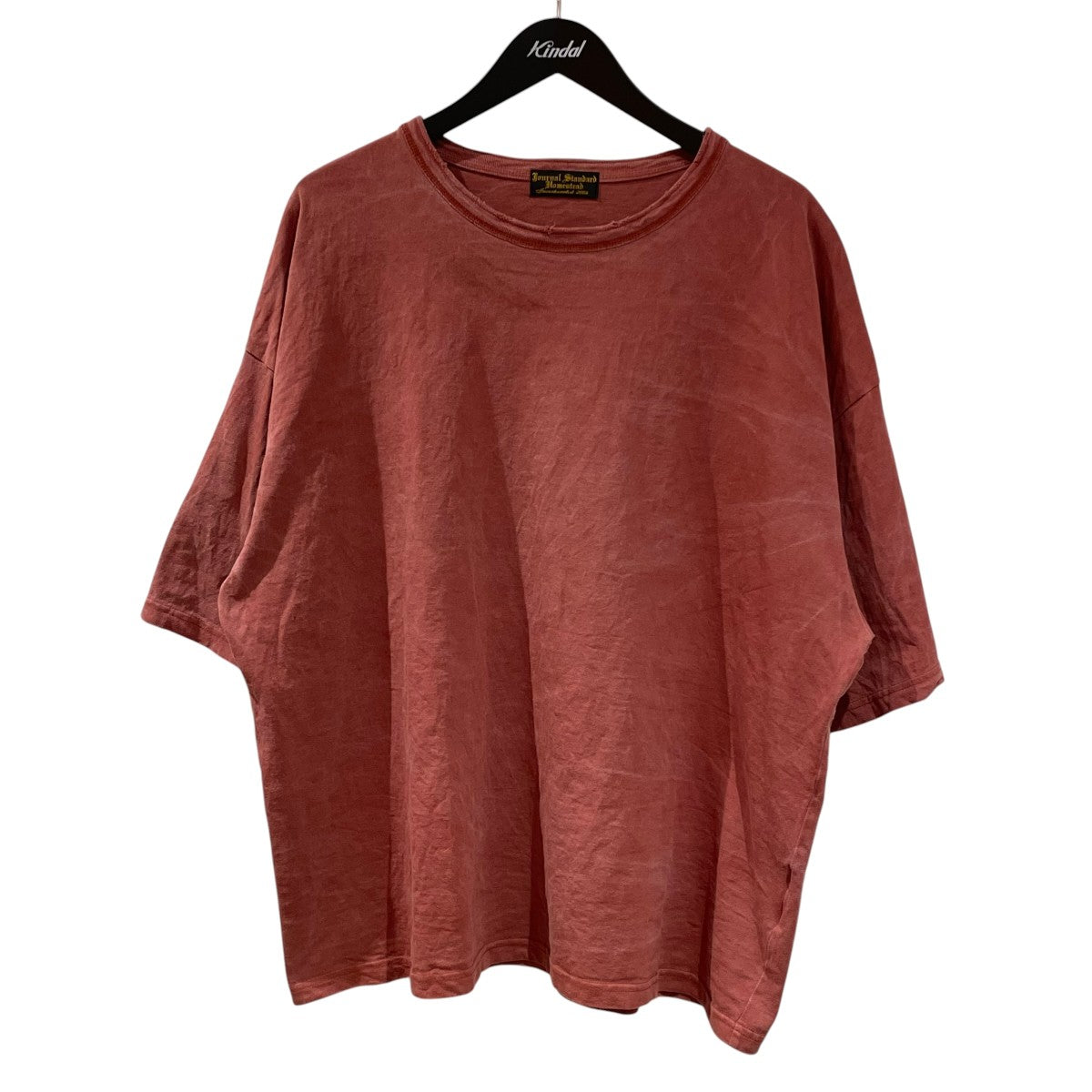 JOURNAL STANDARD J．S．Homestead コールド ダイ ダメージ ネック Tシャツ半袖Tシャツ26071470612010 古着・中古-1枚目のアイテム画像