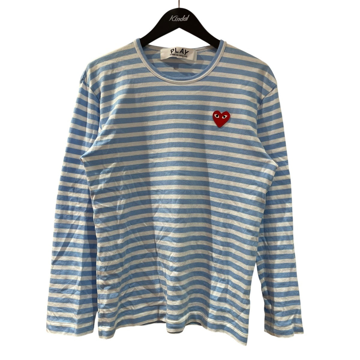 PLAY COMME des GARCONS 長袖カットソーAX-T278 古着・中古-1枚目のアイテム画像