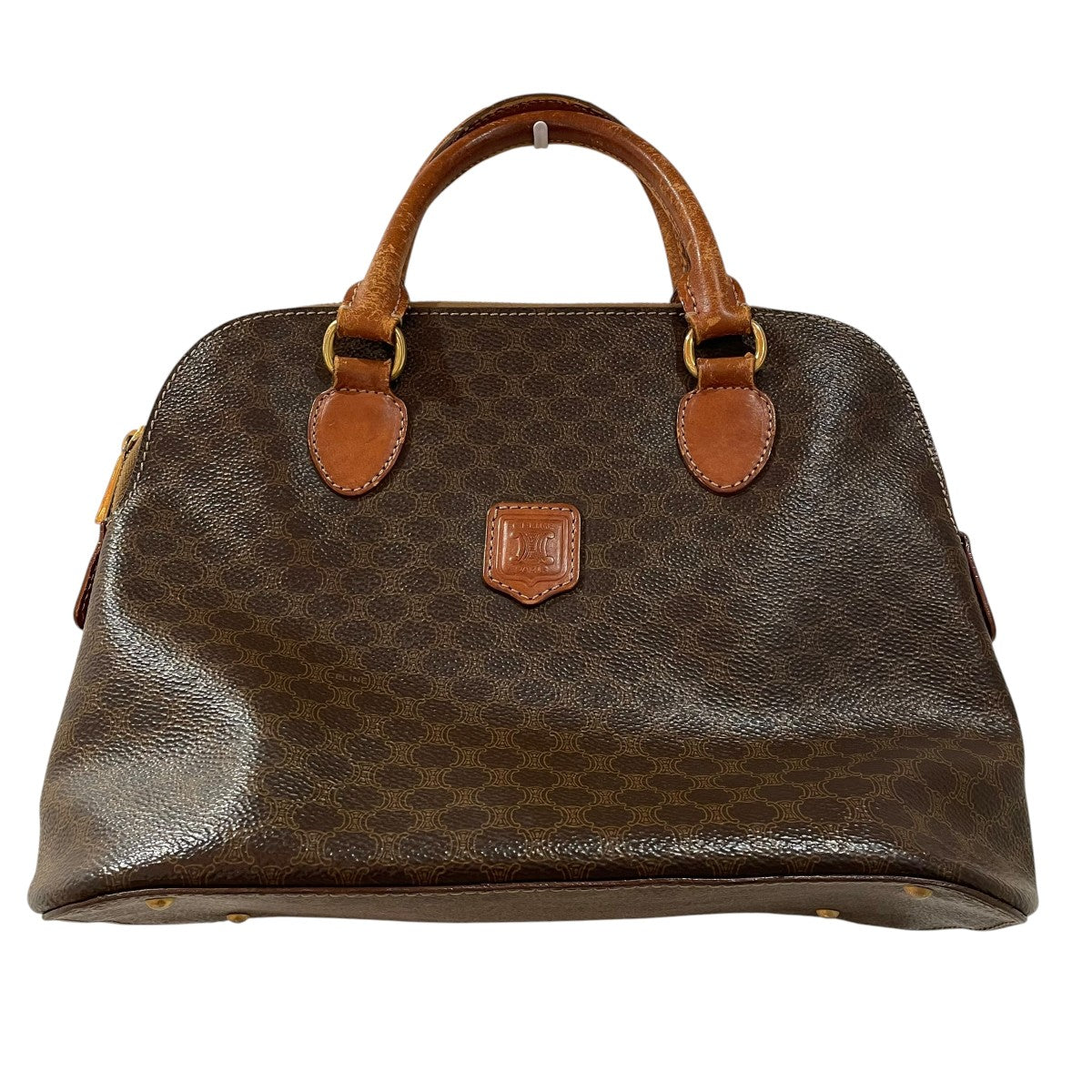 CELINE マカダムハンドバッグ 古着・中古-1枚目のアイテム画像