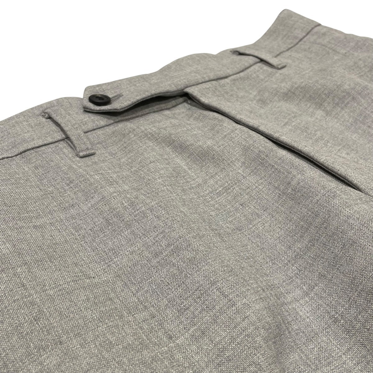 SOSHIOTSUKI NOT LONG LAYERED TROUSERSスラックスS23SS09PT-W 古着・中古-3枚目のアイテム画像