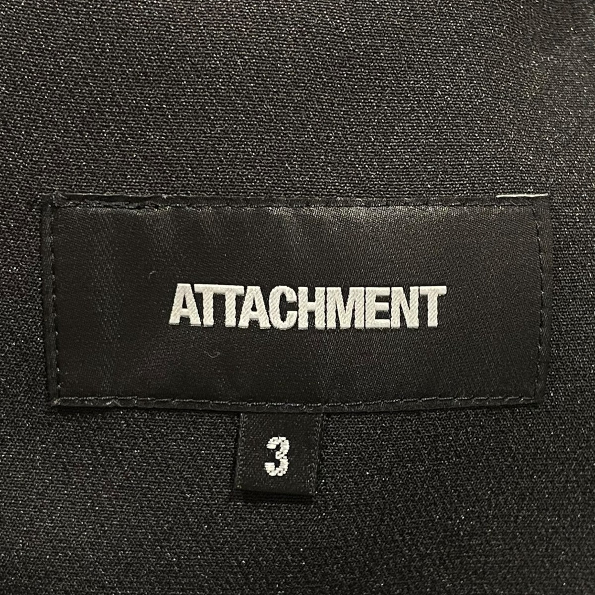 ATTACHMENT PEトリプルクロス サイドプリーツ ワイドテーパードパンツワイドパンツAP21-003 古着・中古-6枚目のアイテム画像