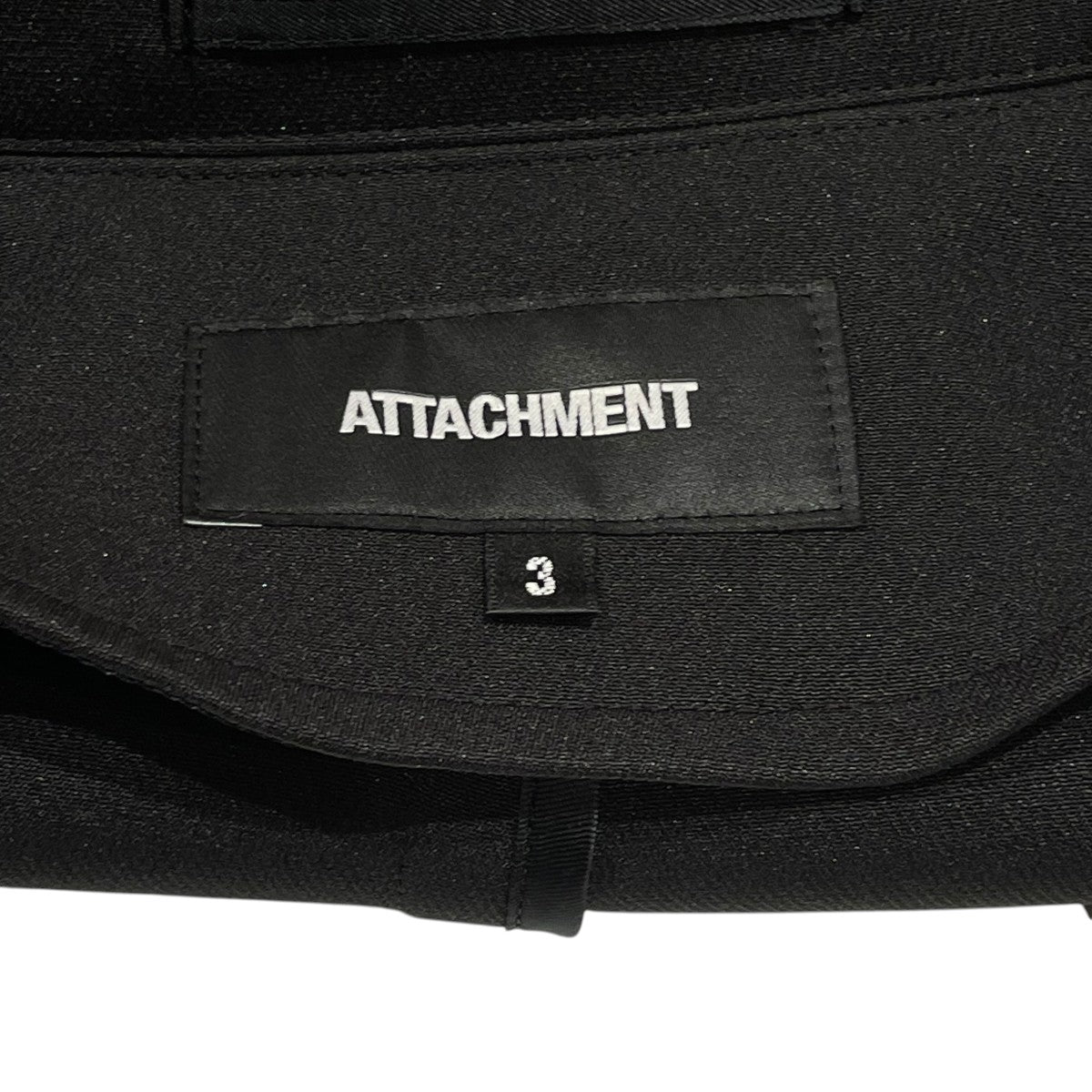 ATTACHMENT PEトリプルクロス ショールカラージャケットテーラードジャケットAG21-004 古着・中古-7枚目のアイテム画像
