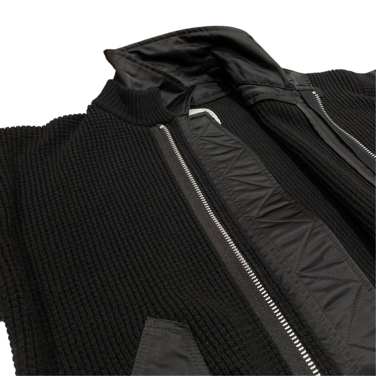 sacai JACKETニットジャケット21-02631M 古着・中古-5枚目のアイテム画像