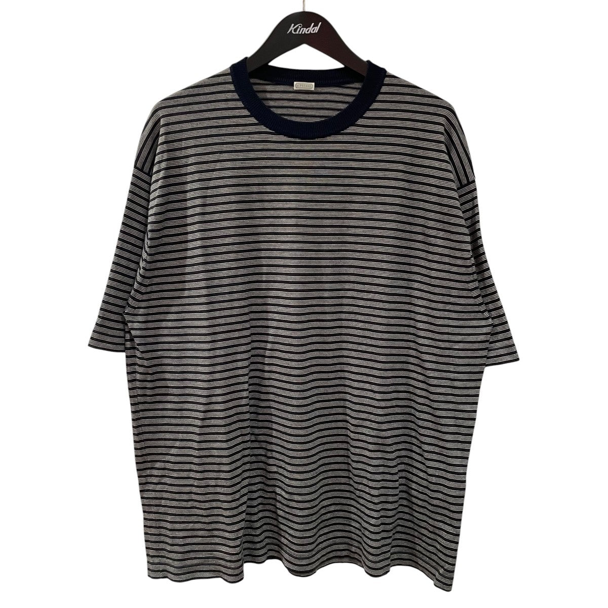 A．PRESSE 24SSHigh Gauge S S Striped T-Shirt半袖Tシャツ24SAP-03-04K 古着・中古-1枚目のアイテム画像