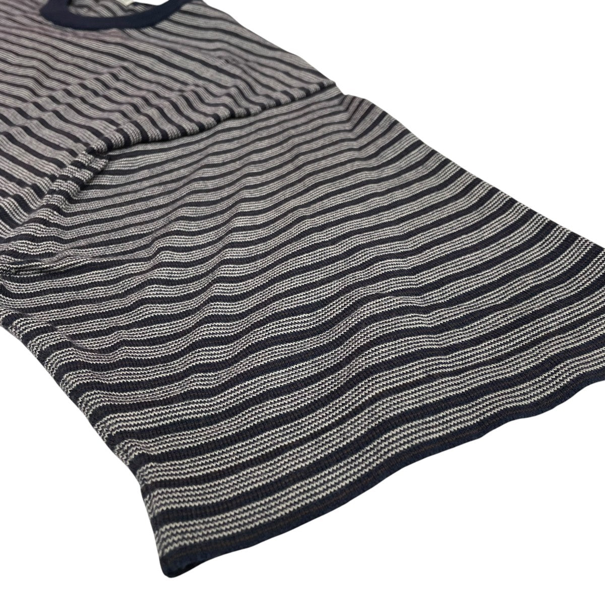 A．PRESSE 24SSHigh Gauge S S Striped T-Shirt半袖Tシャツ24SAP-03-04K 古着・中古-4枚目のアイテム画像