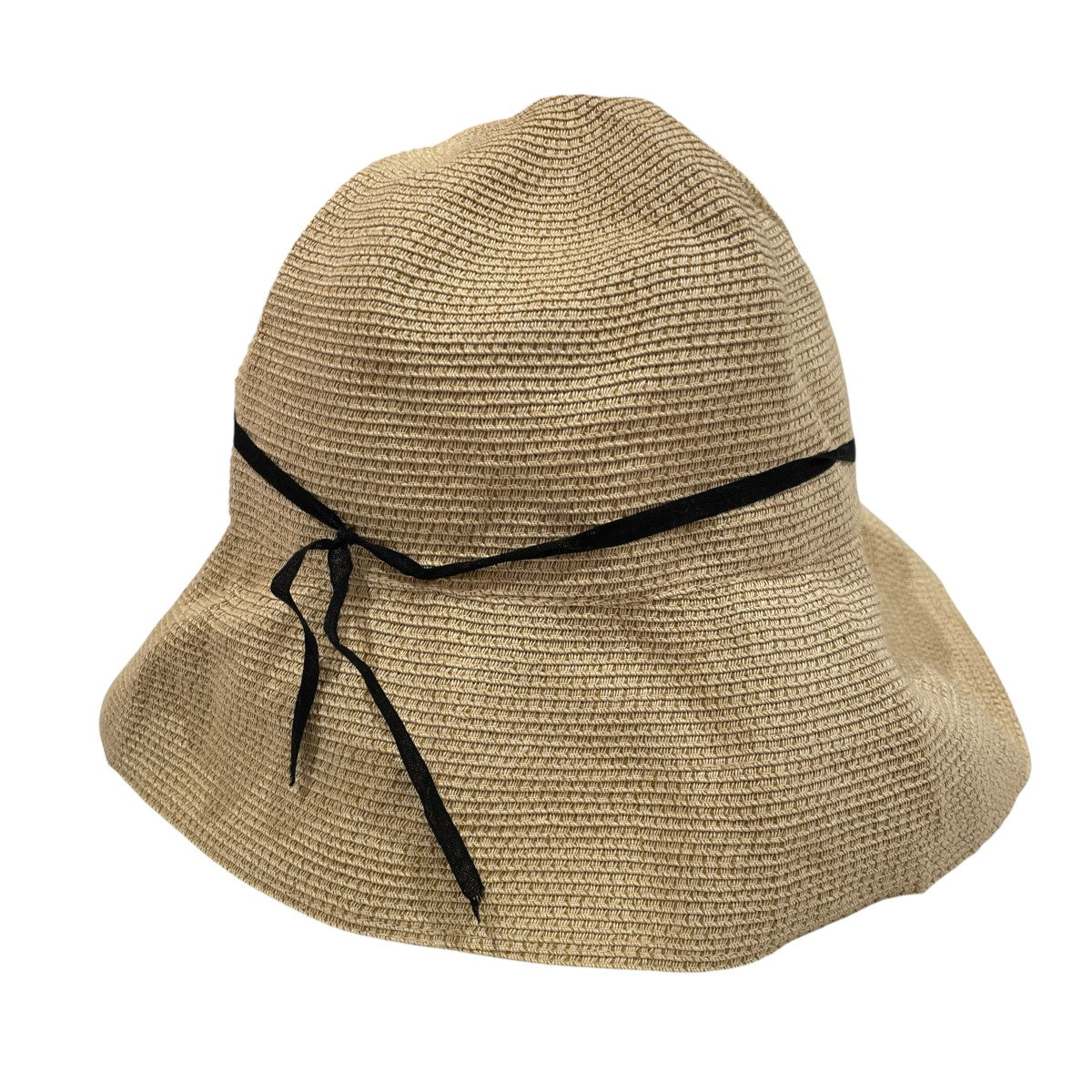 WR paper braid light hat wideストローハットmpb 01w