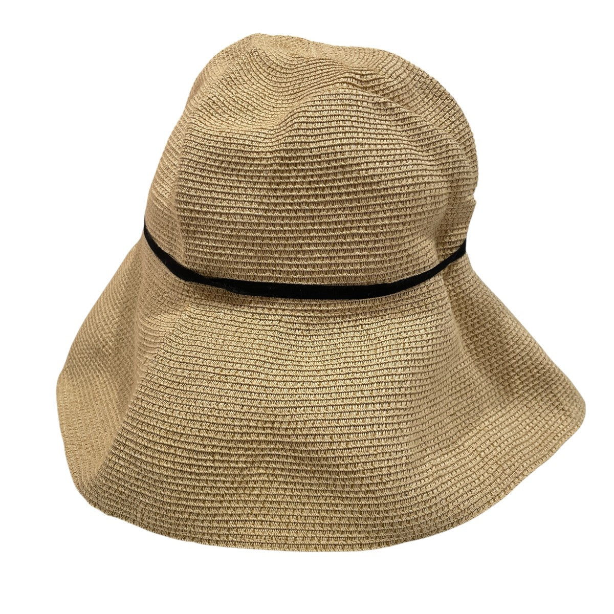 WR paper braid light hat wideストローハットmpb 01w