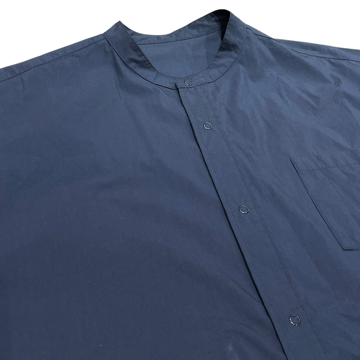 FreshService CARGO POCKET UTILITY SHIRTバンドカラーシャツFSW-22-SH 146 古着・中古-3枚目のアイテム画像