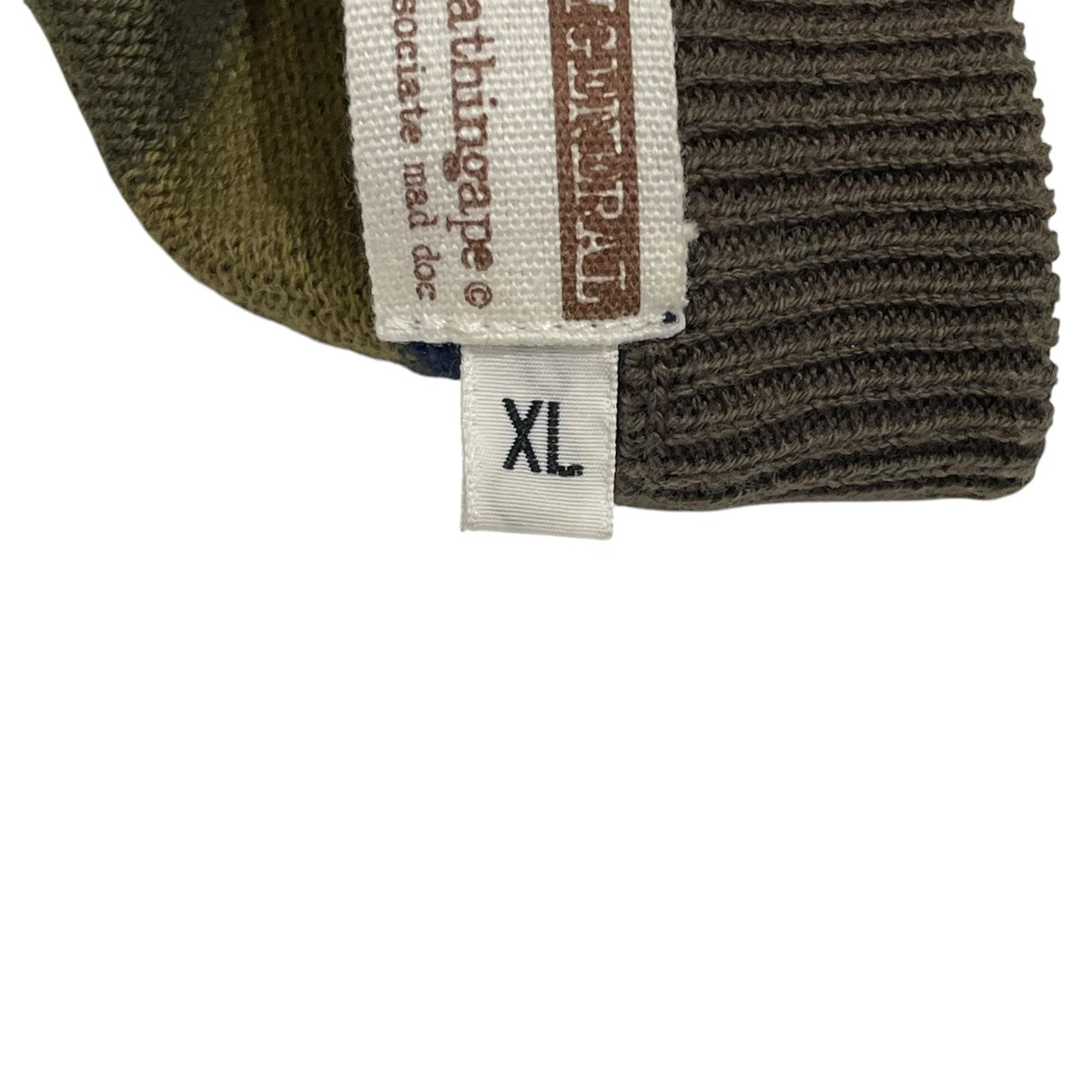A BATHING APE(アベイシングエイプ) ボーダーニット マルチカラー