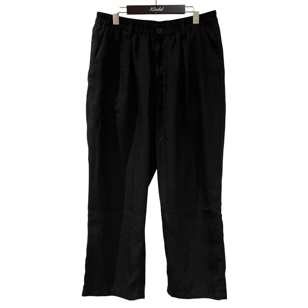 ANCELLM W TUCK EASY SLACKSイージートラウザーANC-PT61 古着・中古-1枚目のアイテム画像