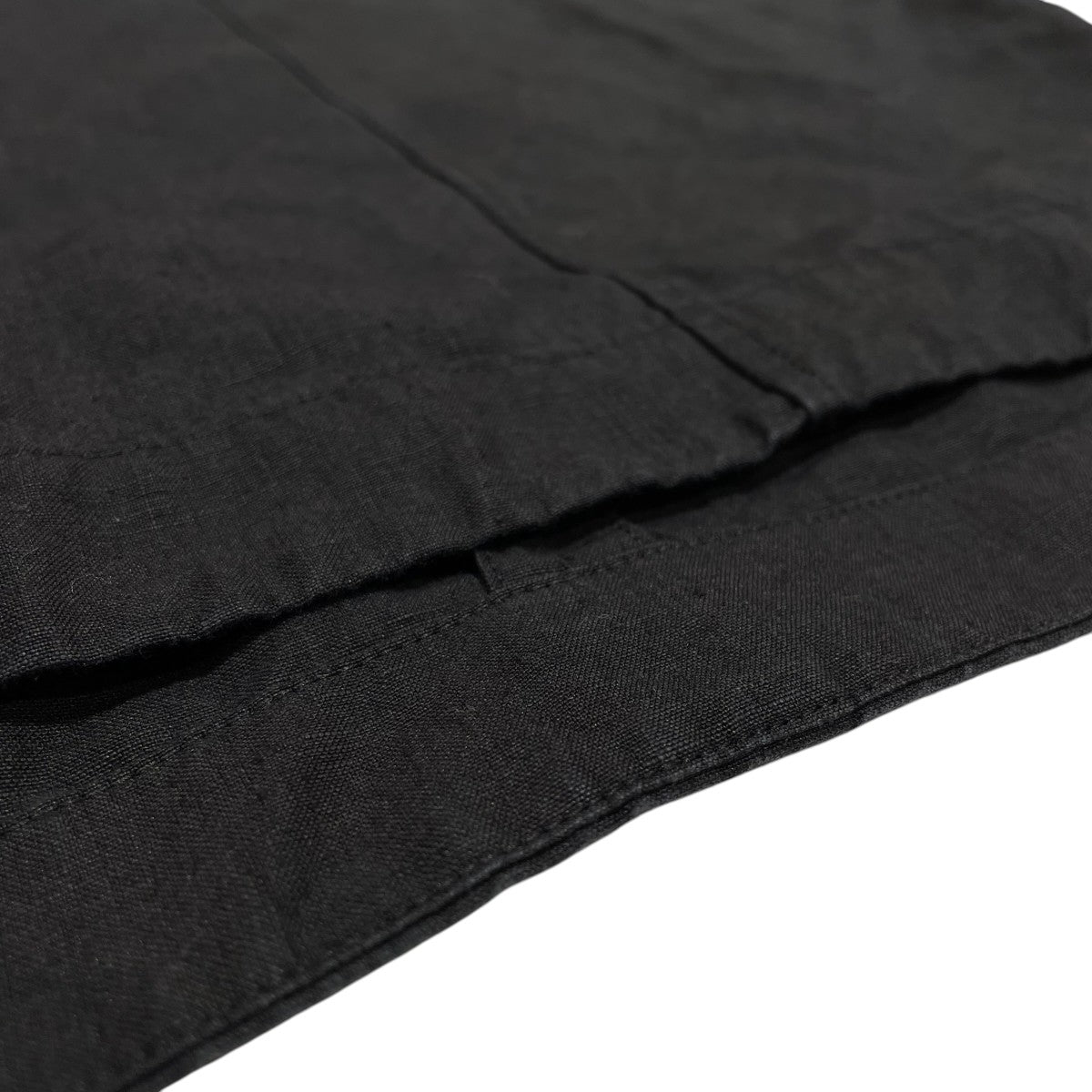 HYKE 23SSLINEN SMOCKED BLOUSEリネン長袖ブラウス 古着・中古-5枚目のアイテム画像