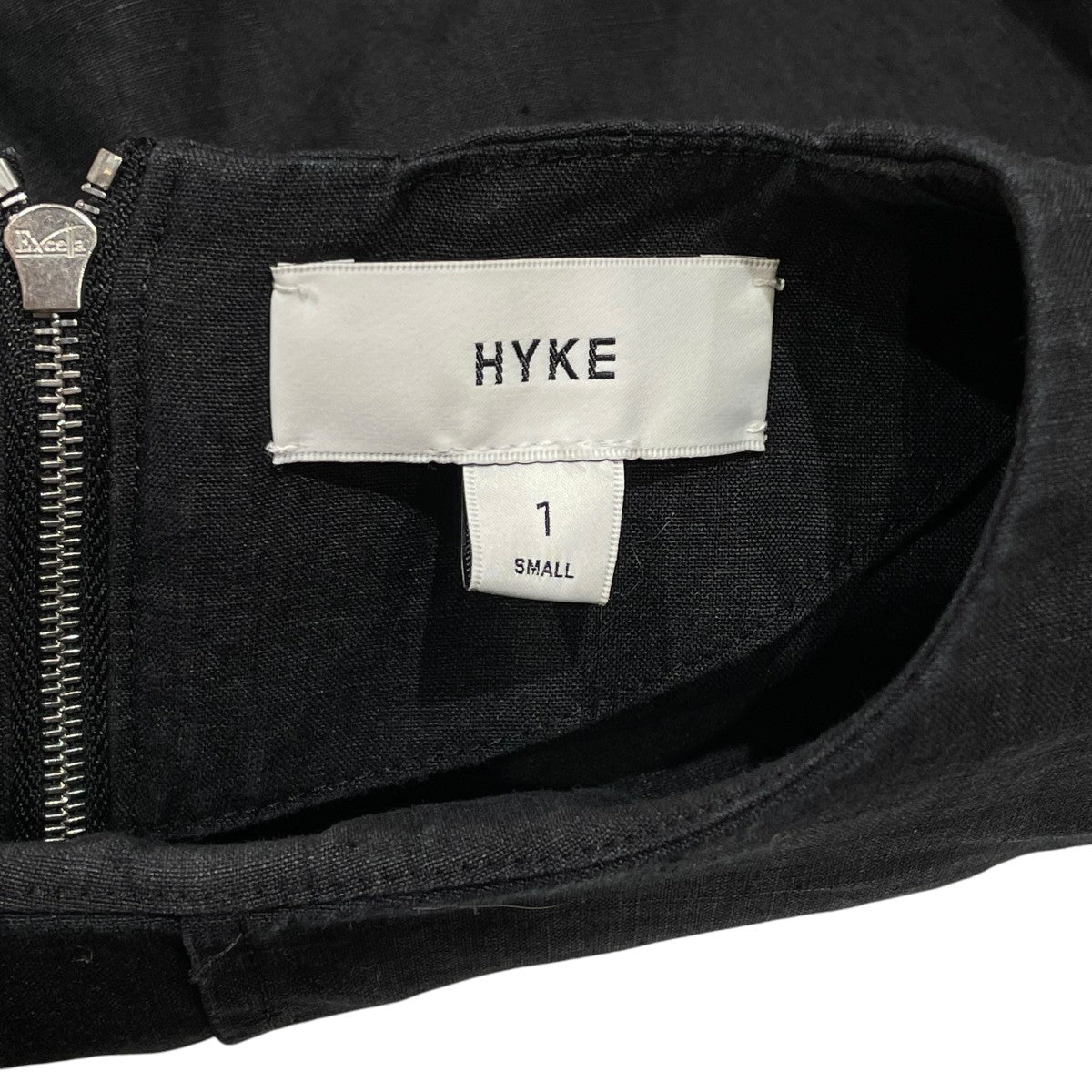 HYKE 23SSLINEN SMOCKED BLOUSEリネン長袖ブラウス 古着・中古-7枚目のアイテム画像