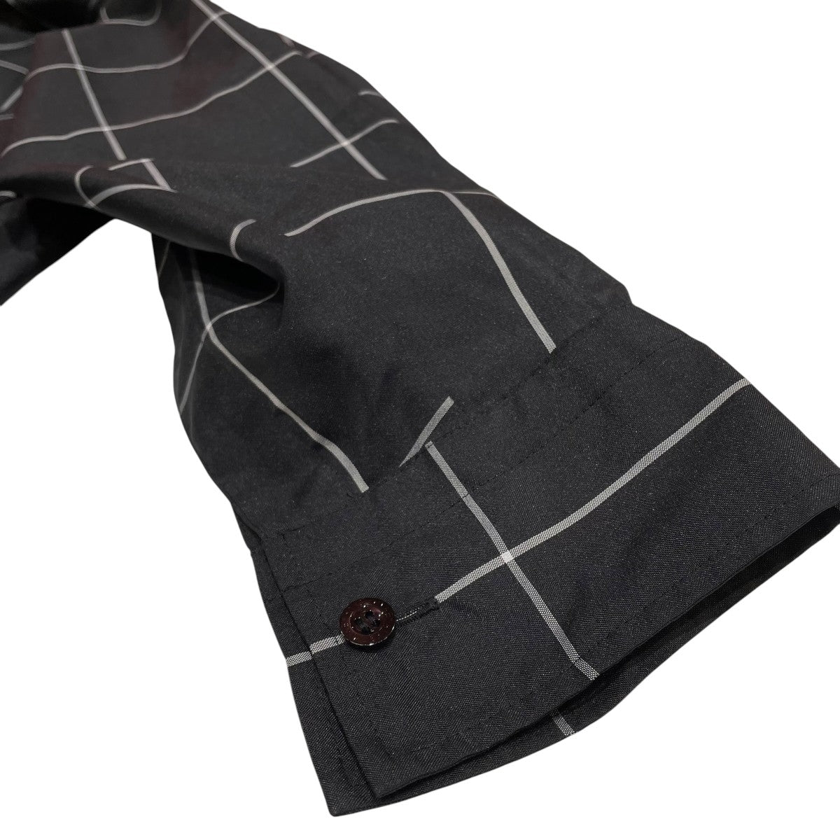 HYKE 22SSPLAID GATHER SHIR長袖シャツ 古着・中古-4枚目のアイテム画像