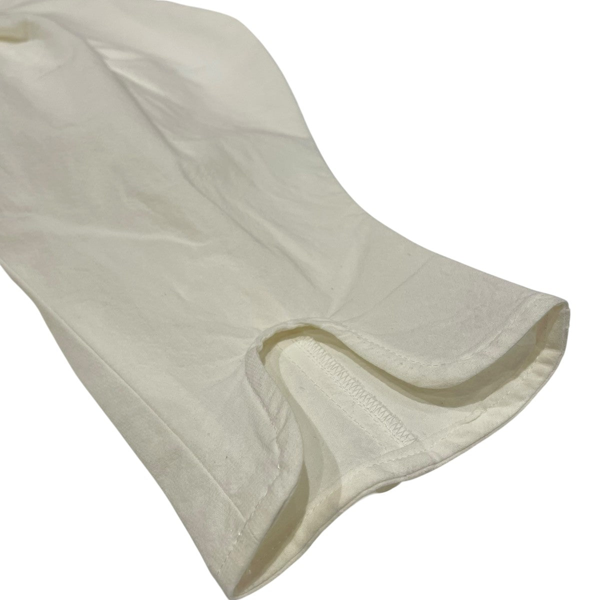 mame kurogouchi Crepe Cotton High Neck Blouse長袖プルオーバーブラウスMM24SS-SH069 古着・中古-4枚目のアイテム画像