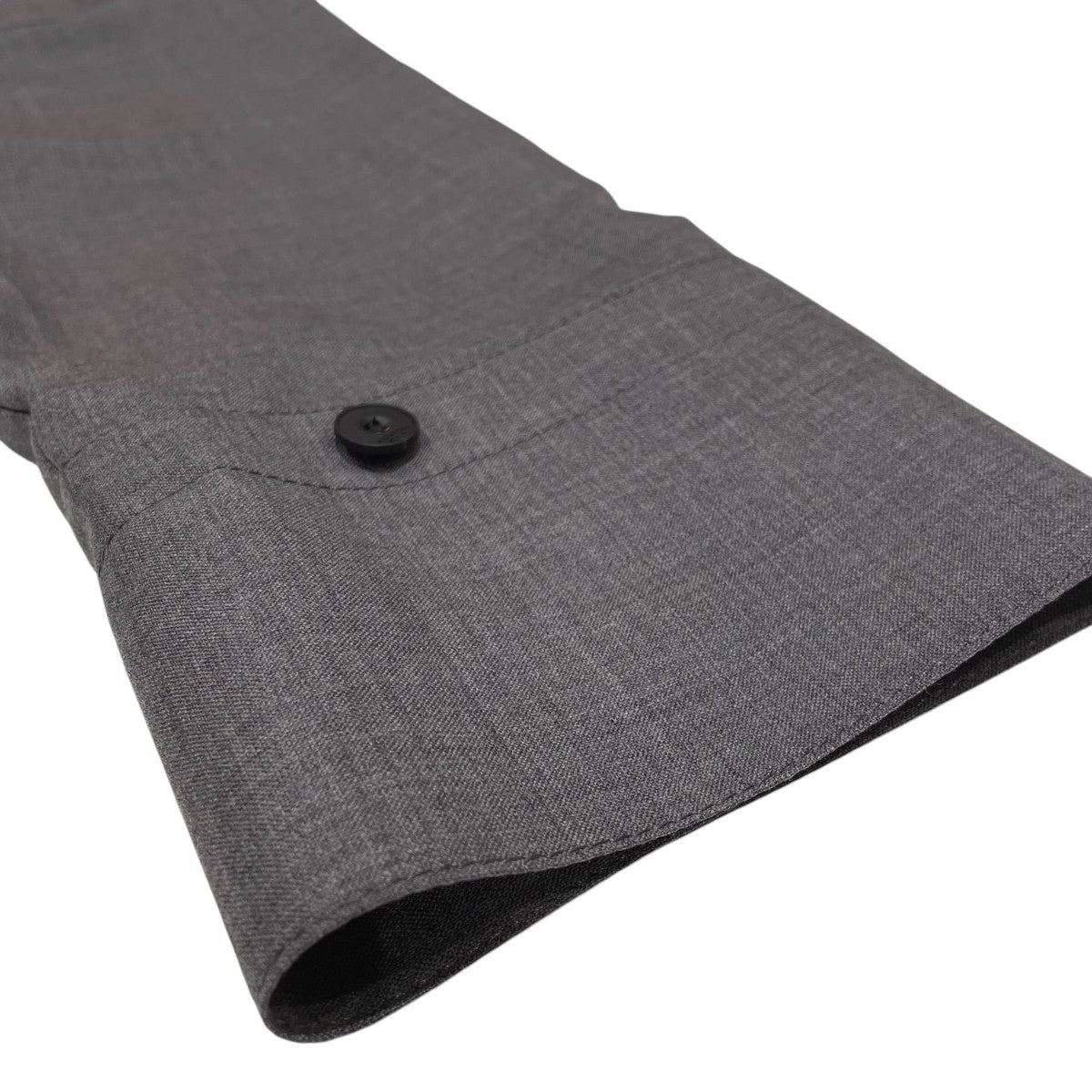 HARUNOBUMURATA WOOL GATHERED SHIRT WITH BUCKLE長袖シャツHM25W755-TAK05 古着・中古-4枚目のアイテム画像
