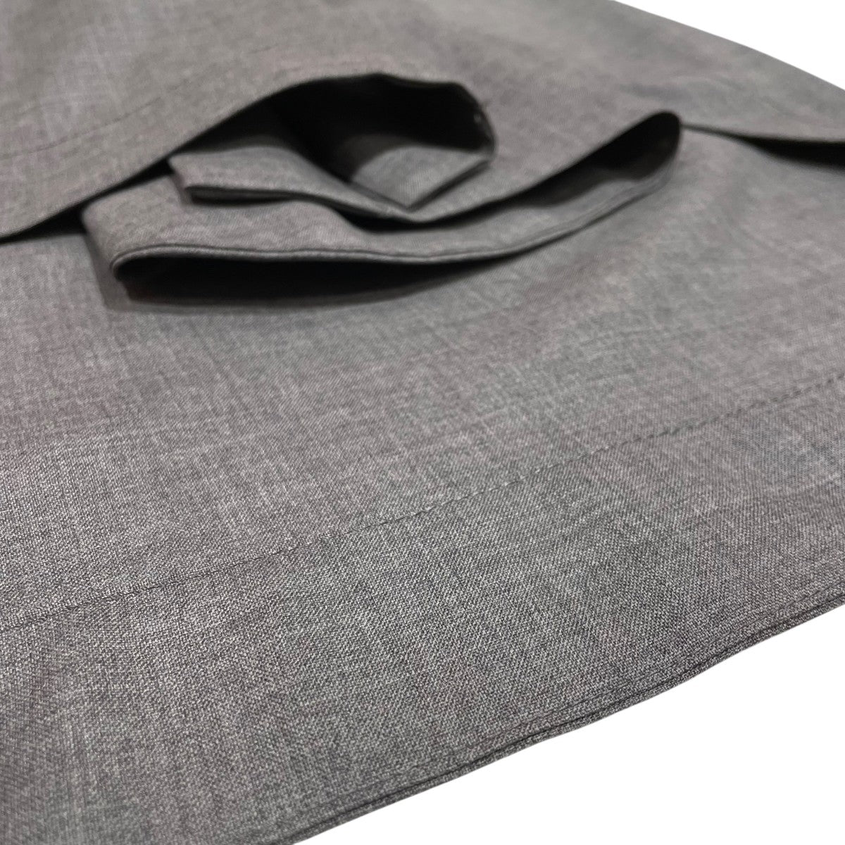 HARUNOBUMURATA WOOL GATHERED SHIRT WITH BUCKLE長袖シャツHM25W755-TAK05 古着・中古-5枚目のアイテム画像