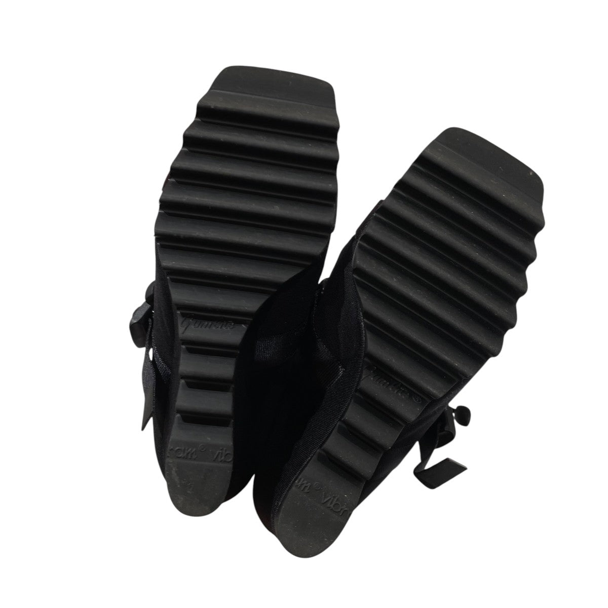 HYKE×TOSHINOSUKE TAKEGAHARA BEAUTIFUL SHOES NYLON MULESストラップサンダル 古着・中古-5枚目のアイテム画像