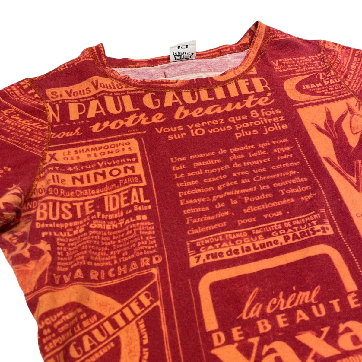 Jean Paul GAULTIER FEMME 半袖Tシャツ461008 古着・中古-3枚目のアイテム画像