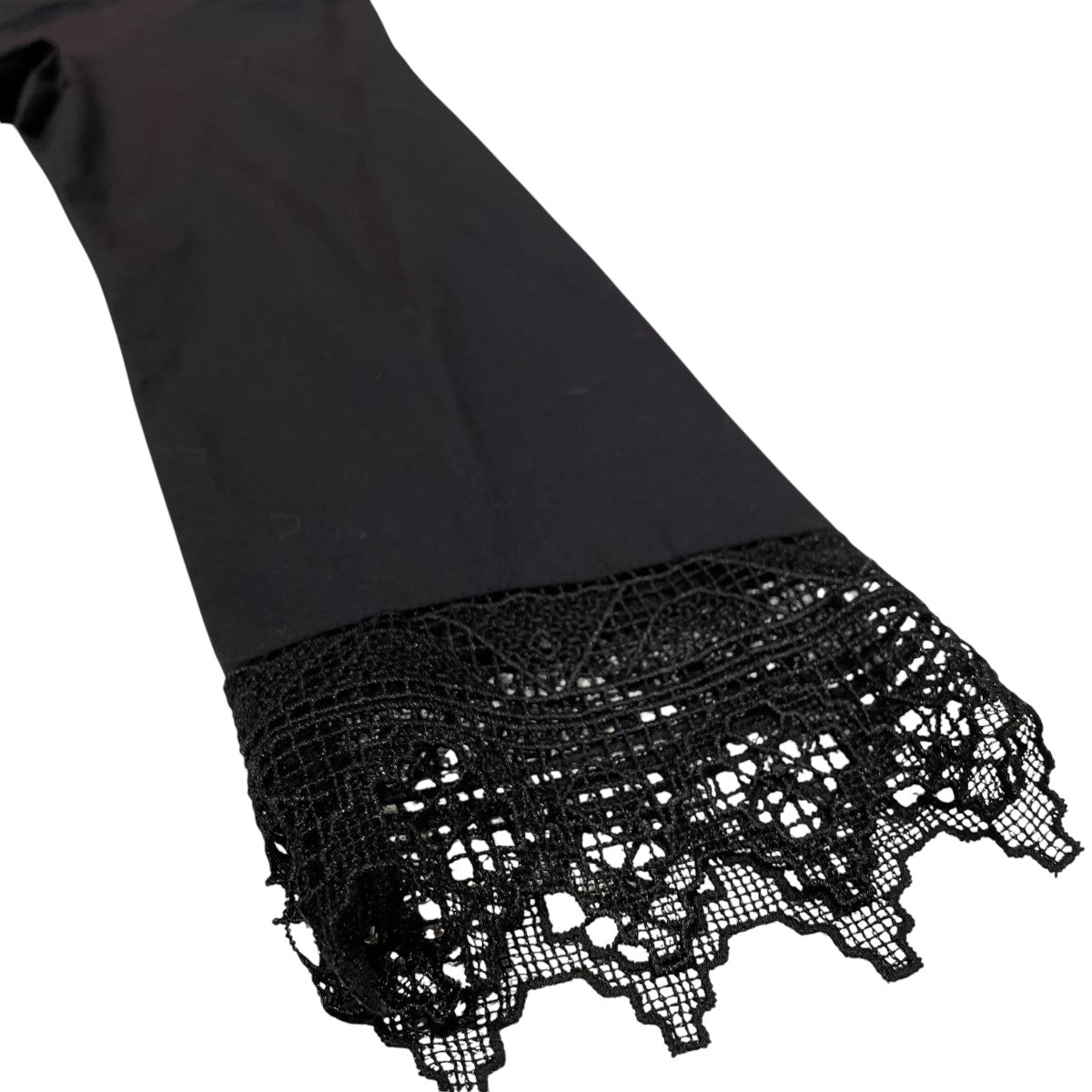 ne quittez pas Poplin Lace Square長袖ブラウス010191643 古着・中古-4枚目のアイテム画像