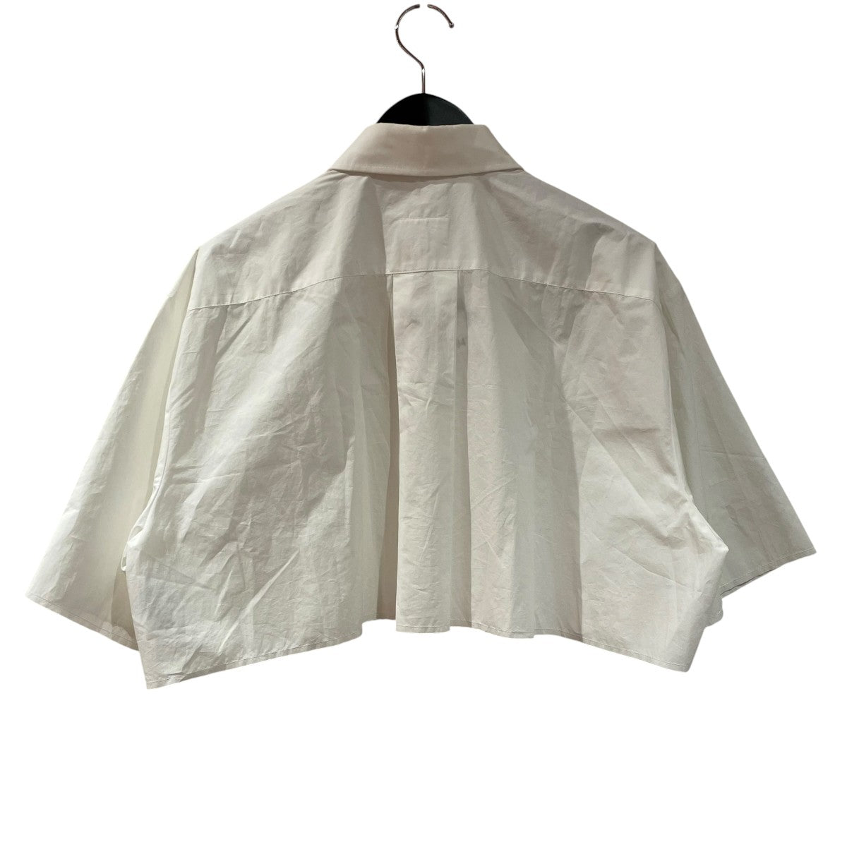 MM6 Maison Margiela 23SSクロップドブラウスシャツ半袖シャツs62dr003 古着・中古-2枚目のアイテム画像