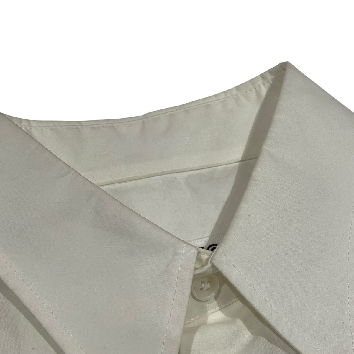 MM6 Maison Margiela 23SSクロップドブラウスシャツ半袖シャツs62dr003 古着・中古-7枚目のアイテム画像