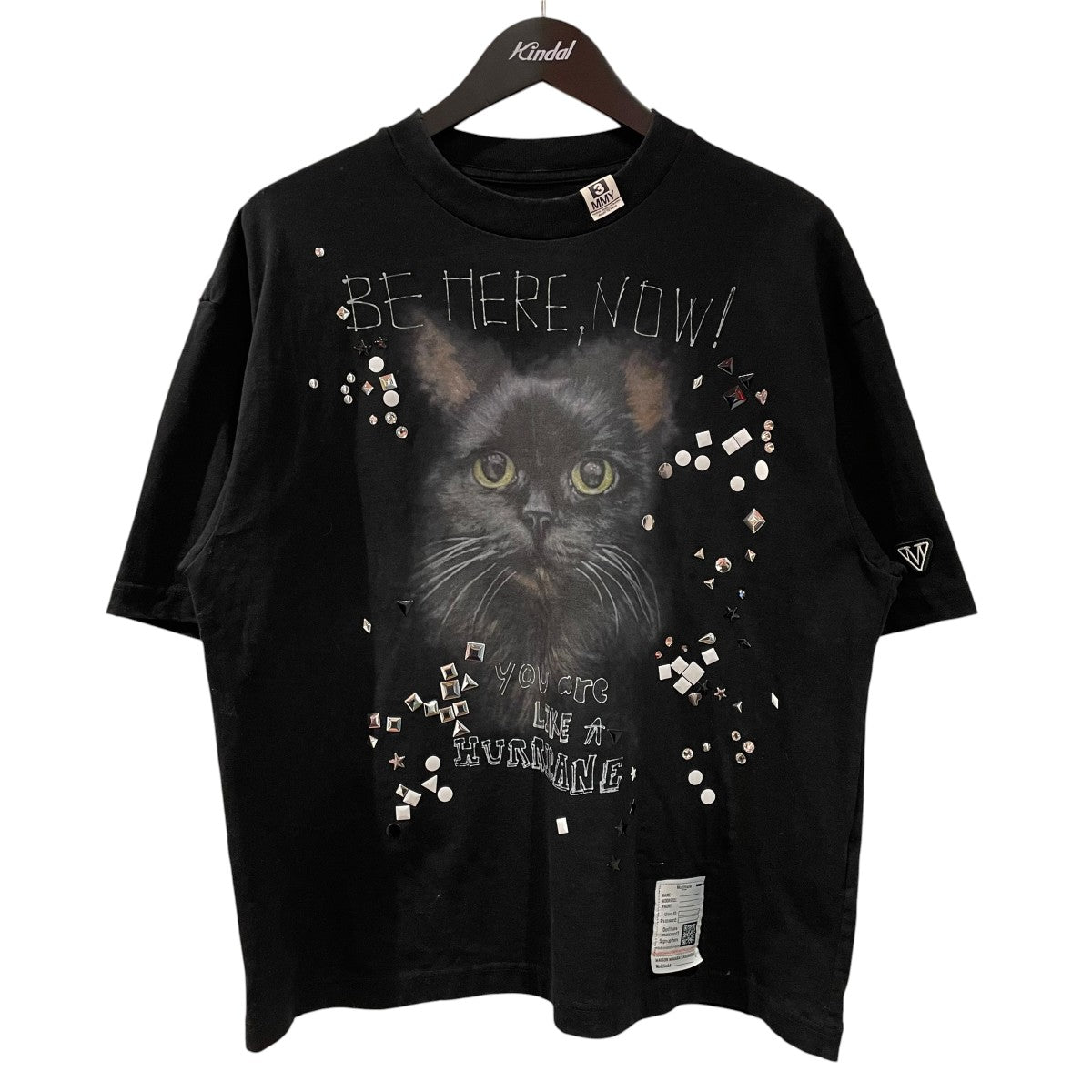 Maison MIHARA YASUHIRO EMBELLISHED DISTRESSED TEE半袖Tシャツk15ts762 古着・中古-1枚目のアイテム画像
