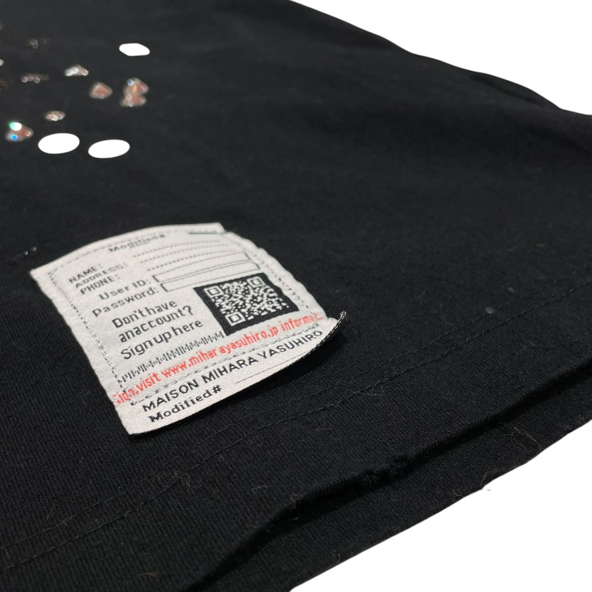 Maison MIHARA YASUHIRO EMBELLISHED DISTRESSED TEE半袖Tシャツk15ts762 古着・中古-5枚目のアイテム画像
