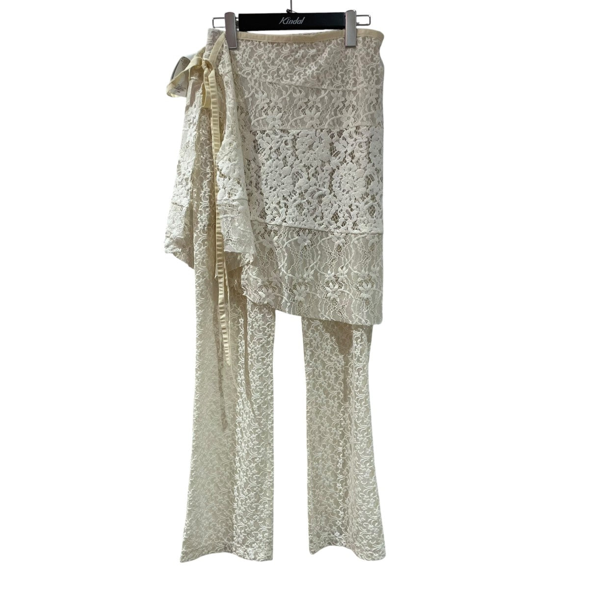 LACE WRAP SKIRT WITH PANTSレイヤードレースパンツ0224208231330