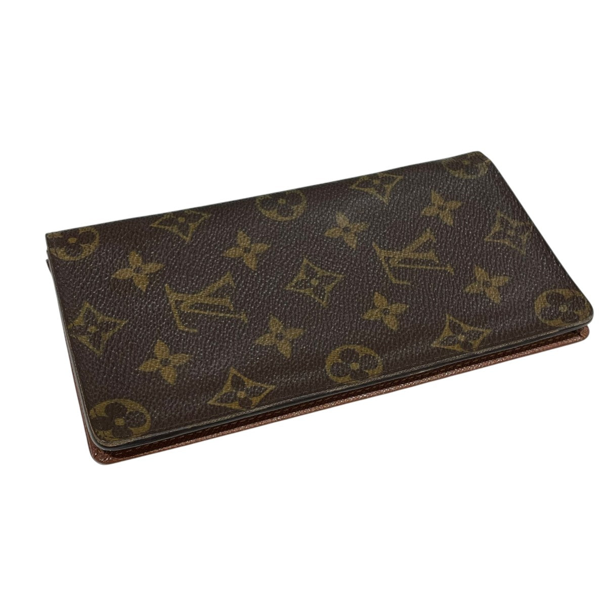 LOUIS VUITTON ポルト・カルト・クレディ・モノグラム・キャンバス長財布T21287 古着・中古-1枚目のアイテム画像