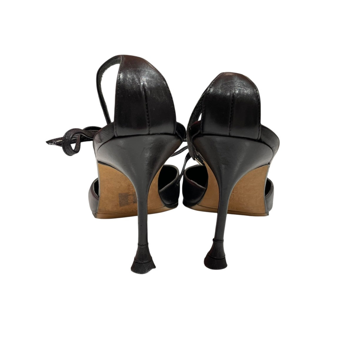 Manolo Blahnik レザーパンプス 古着・中古-4枚目のアイテム画像